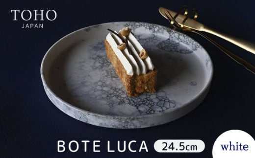 【美濃焼】 BOTE (ボーテ) LUCA (ルカ) 24.5cm 1枚 【TOHO-東峰-】≪土岐市≫ 食器 大皿 プレート [MCT001]