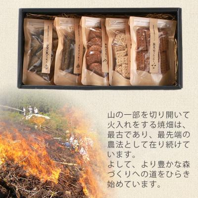 ふるさと納税 椎葉村 椎葉村の焼畑農家がつくった焼き菓子 5袋セット 【世界農業遺産からの貴重な贈り物】 |  | 01