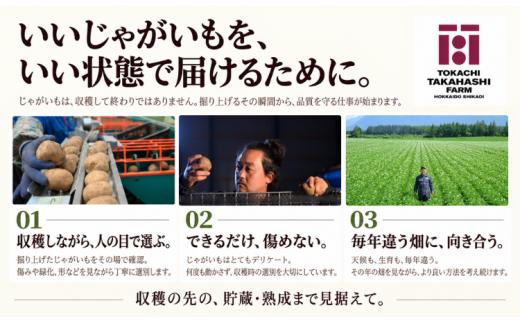 【数量限定】1年熟成　きたあかり　3kg 【ふるさと納税 人気 おすすめ ランキング おつまみ ジャガイモ じゃがいも 芋 いも じゃがバター コロッケ 野菜 北海道 鹿追町 送料無料】 SKAH00