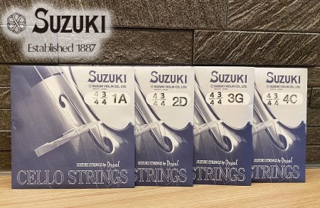チェロ弦 スズキオリジナル【size:1/4】 チェロ