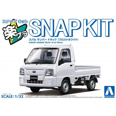 ふるさと納税 静岡市 楽プラ スナップキット スバル サンバー トラック(フロストホワイト)