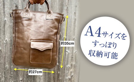 A-2 Bag　アメリカ軍　ホースハイド　馬革鞄　ラセットブラウン