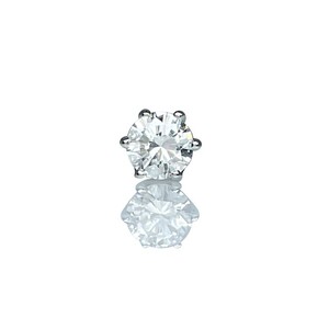 Pt900 天然ダイヤモンド VS-class ピアス　 Total : 0.6ct　IB-F010725