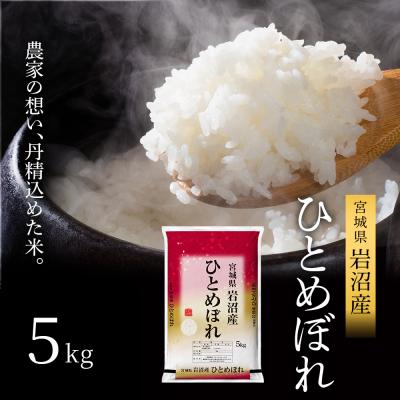 ふるさと納税 岩沼市 令和7年産新米 ひとめぼれ 5kg 米 コメ 精米 宮城県 岩沼市[No.5704-1207]