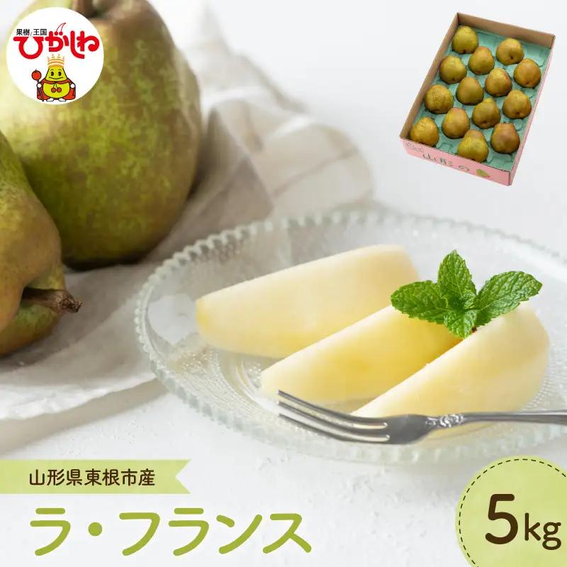 【2026年産】 洋なし 「 ラ・フランス 」 5kg ラ・フランス