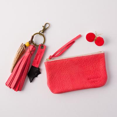 ふるさと納税 宍粟市 鹿革コレクション「生きた証」紅3点セット　AN14 |  | 01