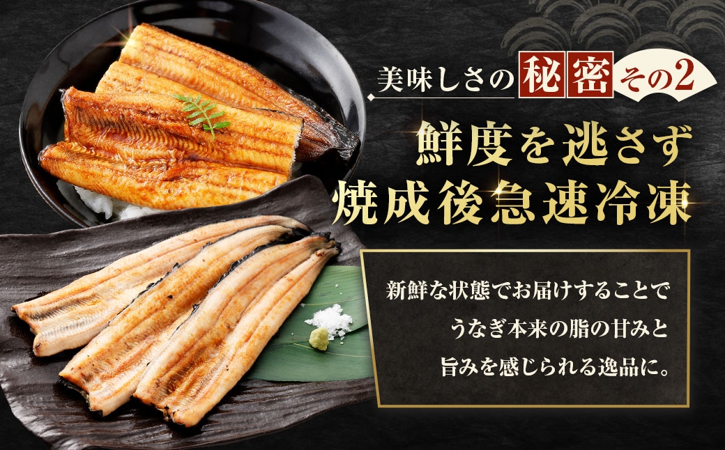 めぐみうなぎ紅白4尾