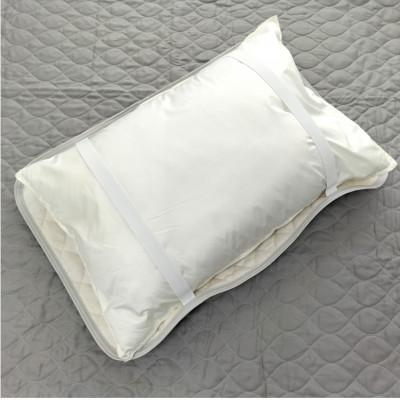ふるさと納税 岸和田市 【Mサイズ 43×63cm】艶やかリネン100%枕パッド2枚組 グレー LIN-4363-GY-2P |  | 03