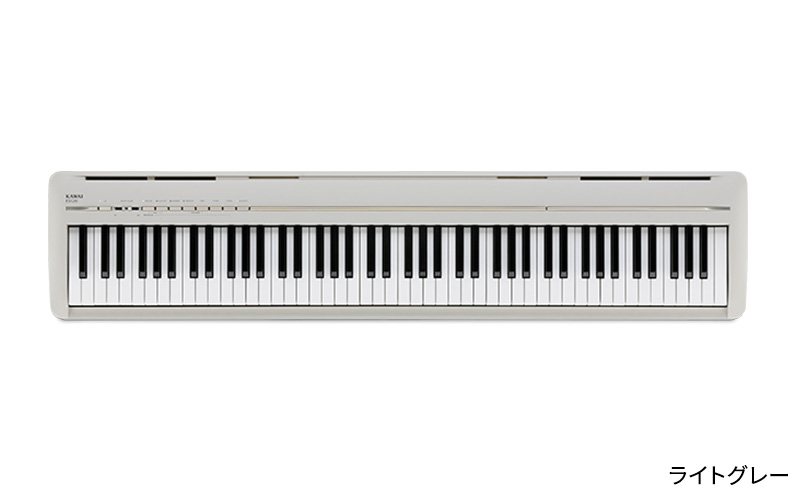 KAWAI 電子ピアノ ES120 譜面台・フットスイッチ付き  【設置作業付き】【配送不可：沖縄・離島】 カワイ ピアノ 静岡 浜松市：ブラック