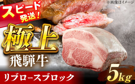 飛騨牛 リブロース ブロック 5kg [AZDB015] 牛肉