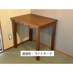 つばきやの学習机W110×D60×H73cm　ライトチーク【1688330】