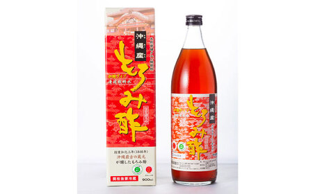 天然発酵クエン酸飲料 もろみ酢 900ml (黒糖入り) 黒糖 健康飲料 健康食品 クエン酸 国産 沖縄市 / 新里酒造株式会社[BCAS003]