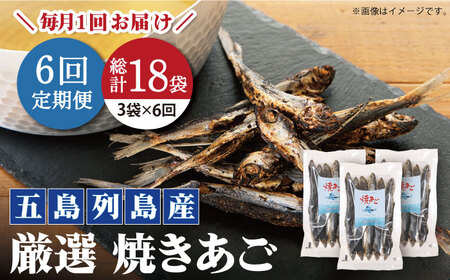 【全6回定期便】焼きあご 100g×3袋[RBC011] だし 出汁 あごだし 定期便 だし 出汁 あごだし 定期便 だし 出汁 あごだし 定期便 だし 出汁 あごだし 定期便九州 長崎