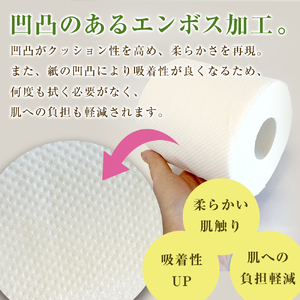 【ナクレ】【8月下旬(8/21～8/31)お届け】トイレットペーパーダブル12ロール×8パック(計96ロール)