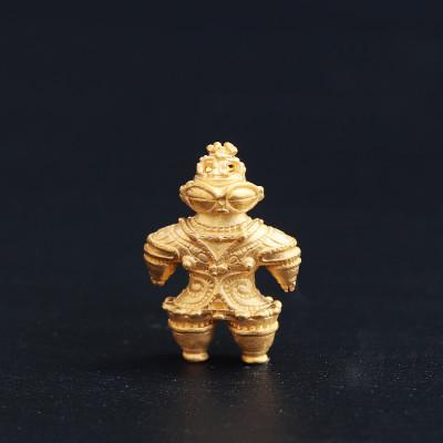 ふるさと納税 市川三郷町 【Do_goods / 飾る縄文コレクション】シルバー製 遮光器土偶 Sサイズ 700-223 |  | 01