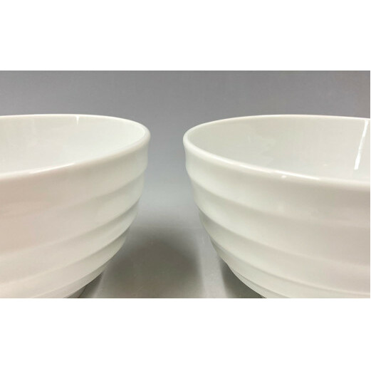中仙窯 有田焼 白磁小丼ペア（中尾純作） A45-149_イメージ4