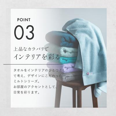 ふるさと納税 今治市 ( 今治タオル ) ミルトフェルガナ タオルケット ネイビー 【IE05120NV】 |  | 03