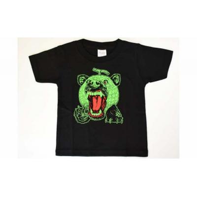 ふるさと納税 夕張市 メロン熊　ロックなTシャツ(子ども用)120サイズ　W8