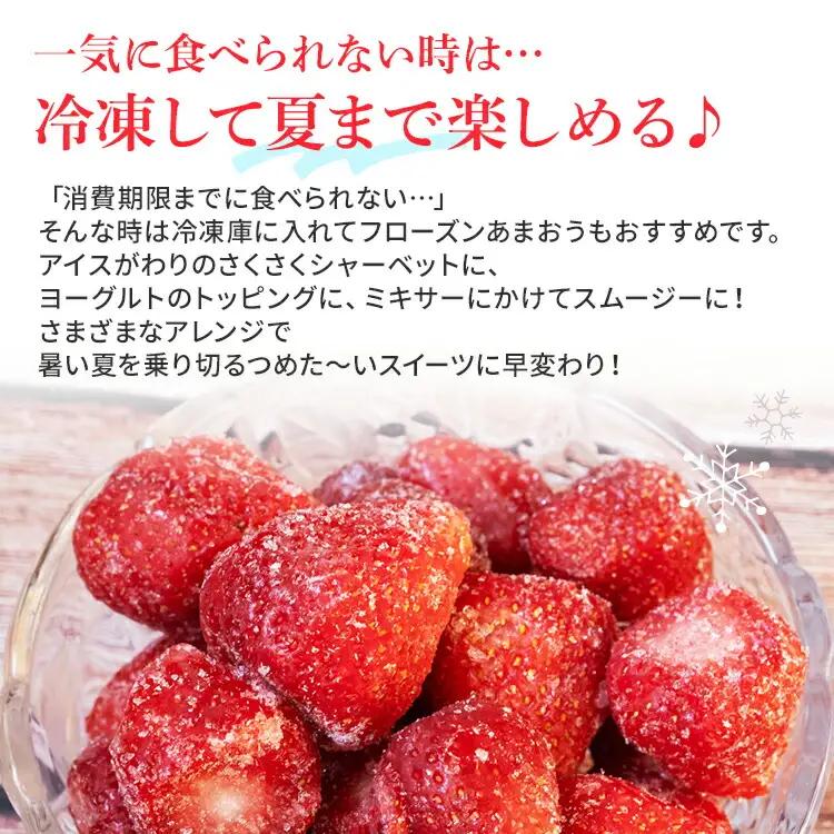 いちご ジャム用あまおういちご 2kg 【2月後半～5月前半発送】BD07