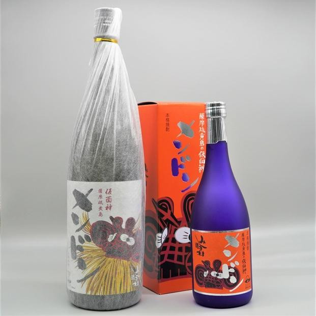 
                  M259　焼酎メンドン720ml＆焼酎メンドン1800mlの2本セット（アルコール分25度）
                