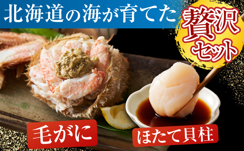 毛かに・ほたて貝柱セット C-30043