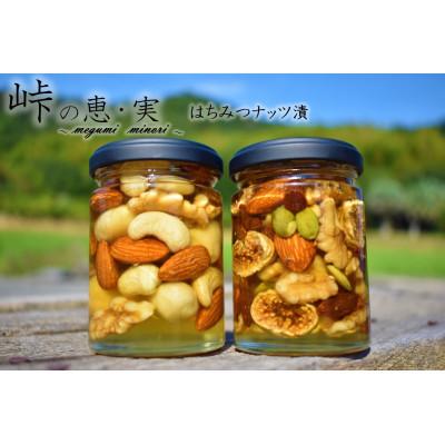 ふるさと納税 かつらぎ町 ナッツの蜂蜜漬2種セット【峠の恵】【峠の実】