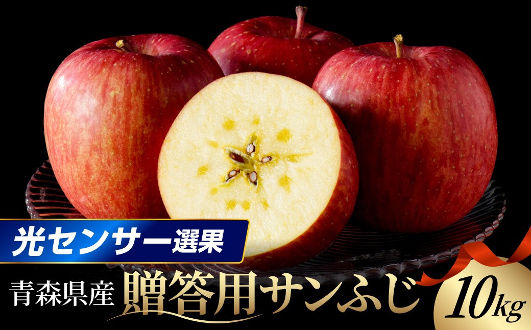 
                  【選べる配送時期】 【贈答用】 りんご 約10kg サンふじ 糖度13度以上 青森県産 《特選～特秀》
                