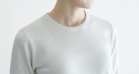 ★NEW★【UTOカシミヤ】レディース シルク クルーネック セーター （UTO）