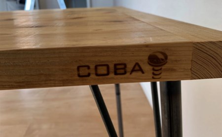 COBA(91)ダイニングテーブル天板K（ラスティックパイン）（800mm×1500mm）