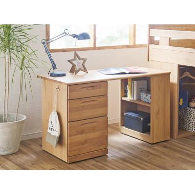 ふるさと納税 大川市 大川家具　システムベッド　レジェンド(ベッド、袖付デスク、チェスト、シェルフ) |  | 03