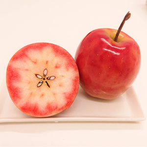 御所川原りんごジュース (1Ｌ×3本) / ストレート果汁100% 果肉まで赤～いりんご「御所川原」使用 りんごジュース