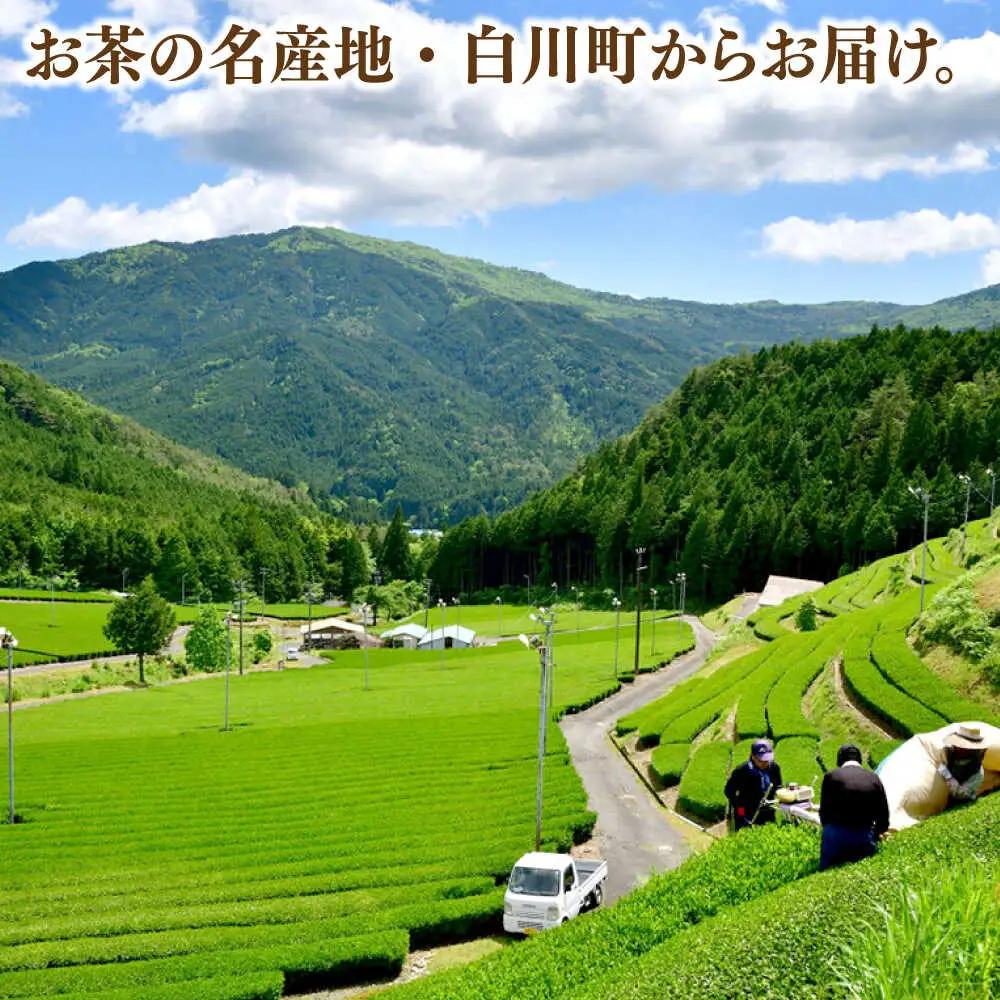 白川茶 3種セット 90g×5袋 ますぶち園[AWAC002]緑茶