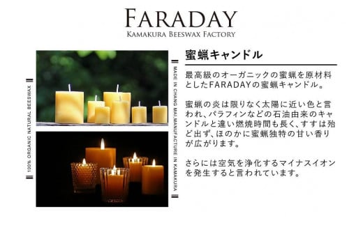 FARADAY蜜蝋キャンドル・ギフトセット