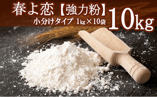 
北海道共和産【春よ恋】強力粉1kg×10袋(計10kg)
