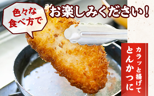 まうごつうまかとんかつセット 1kg ロース ヒレ 肩ロース　AI09