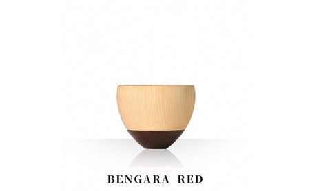 Guinomi Sake Cup　DON KISEN（SHORT series） BENGARA RED
