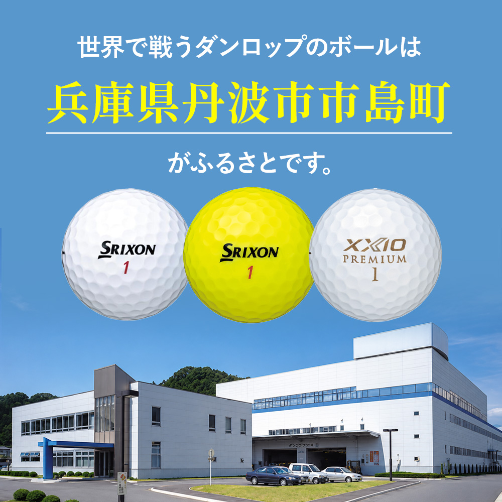 ゴルフボール スリクソン Z-STAR XV9 ホワイト 3ダース 36球入り 2025年モデル 兵庫県 丹波市