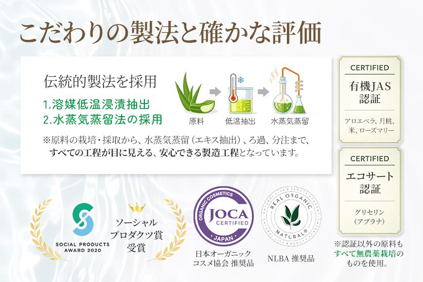 宮古島産オーガニックアロエベラ使用 アロエのチカラローション（OG01）