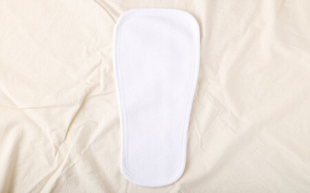 【サイズ70】【日本製】布おむつ添い寝セット(綿) 70cm【ブルー】
