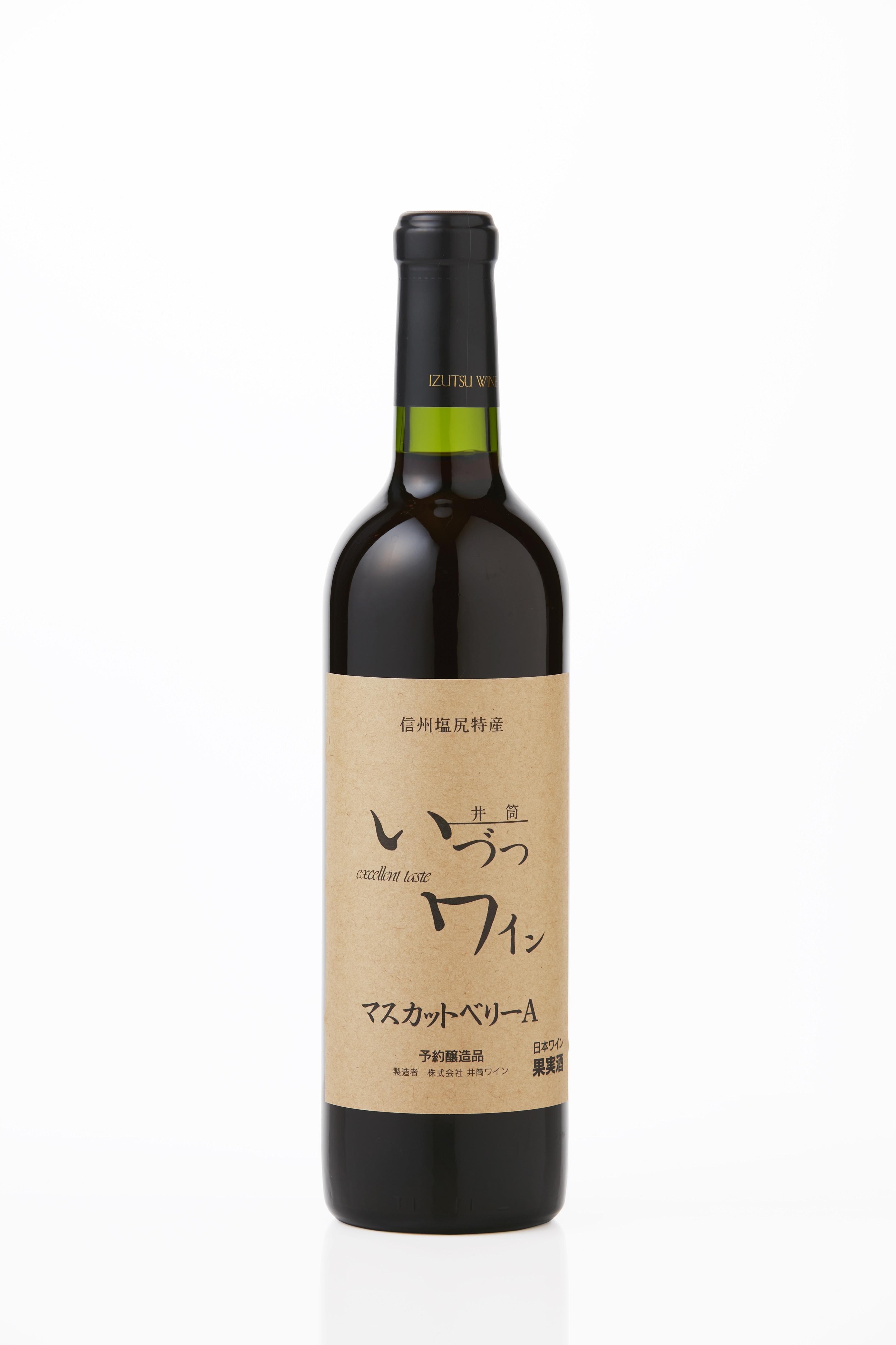 井筒ワイン 酸化防止剤無添加 井筒 マスカットベリーA 赤辛口 720ml x 6本 発売元 株式会社片山 141305_JN78