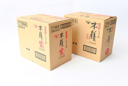 ヒゲタ醤油 本膳200ml 本膳生200ml 12本 醤油