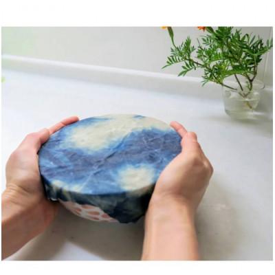 ふるさと納税 福崎町 藍染草木染めエコラップ S,M,L3枚組(A藍染セット) |  | 01