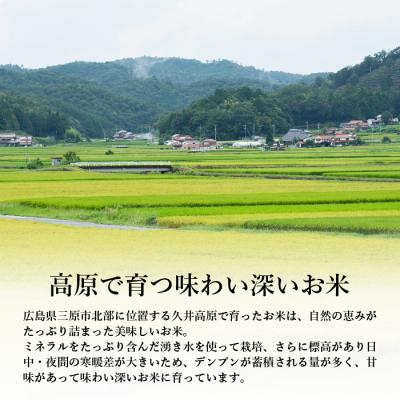 ふるさと納税 三原市 【3ヵ月定期便】令和6年新米 お米マイスターがお届けする コシヒカリ 5kg[169-002] |  | 01