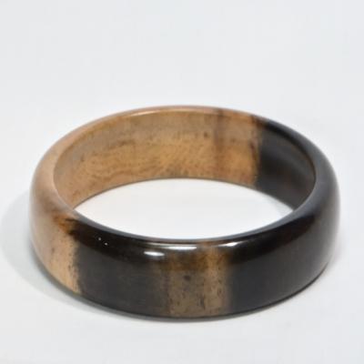 ふるさと納税 都留市 木製黒柿バングル　サイズ66mm |  | 02