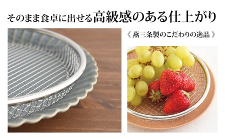 お皿のザル　3点セット キッチン用品 調理器具 キッチンツール 食洗器使用可 [逸品物創]【010S086】