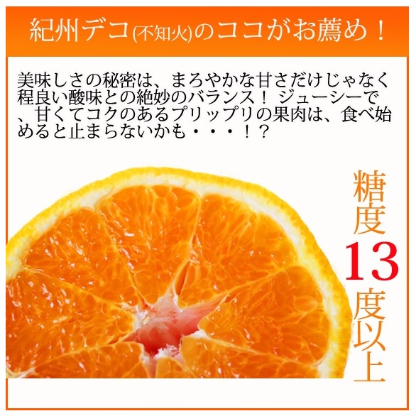 高級ブランド田村の完熟紀州デコ(不知火) ※2025年2月中旬?3月中旬頃に順次発送予定_イメージ2