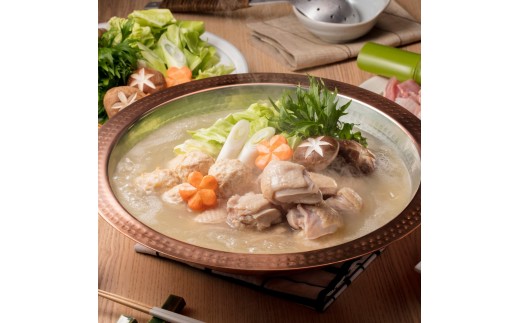 博多華味鳥 水たきセット(ちゃんぽん麵)【トリゼンフーズ株式会社】_HA1947