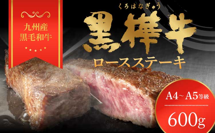 九州産黒毛和牛 杉本本店 黒樺牛 A4~A5等級  ロースステーキ 200g×3 計600g