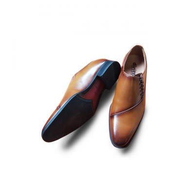 ふるさと納税 新潟市 0323牛革 サイドレースビジネスシューズ5502LBR サイズ26.0cm[54077094] |  | 01