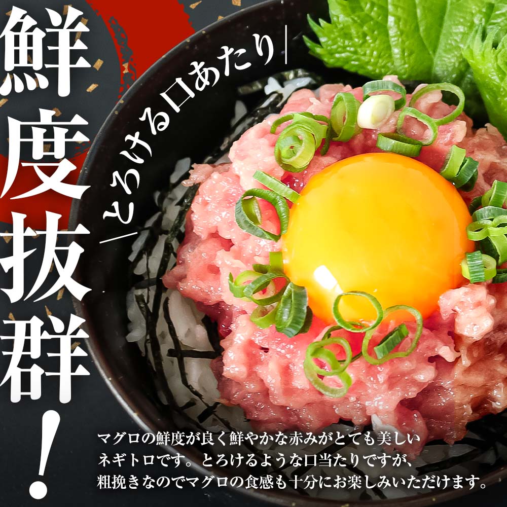 ≪カネアリ水産≫ まぐろのネギトロ 400g（80g×5パック）ネギトロ ねぎとろ マグロ 鮪 まぐろたたき 粗挽き ねぎとろ丼 ネギトロ丼 小分け パック セット 冷凍 一人暮らし 便利 簡単